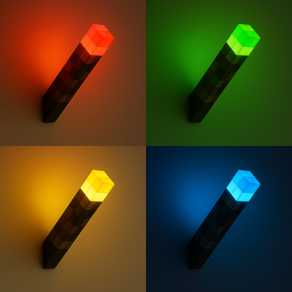 Pixel Light Torch™ – Minecraft från skärmen till verkligheten