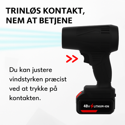 LeafBreeze Max™ | Trådløs blæser til hurtig oprydning af blade, snavs, støv og hverdagsaffald