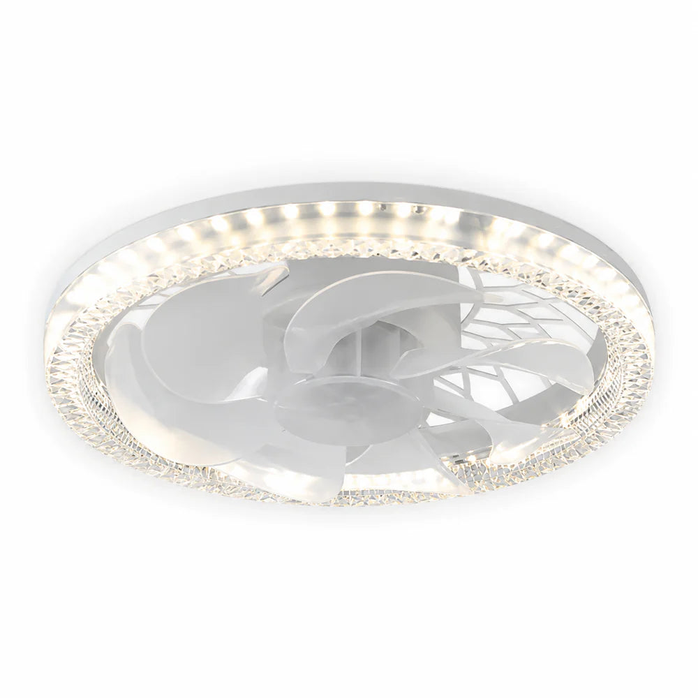 LumaBreeze™ | Smart dæmpbar E27 LED loftventilator lampe