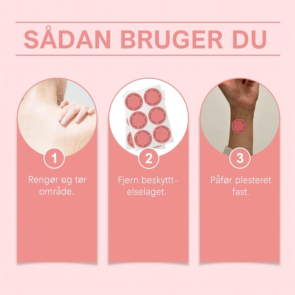 LeanPatch™ | Naturlig vægtkontrol & energi – GLP-1-plastre til en lettere hverdag