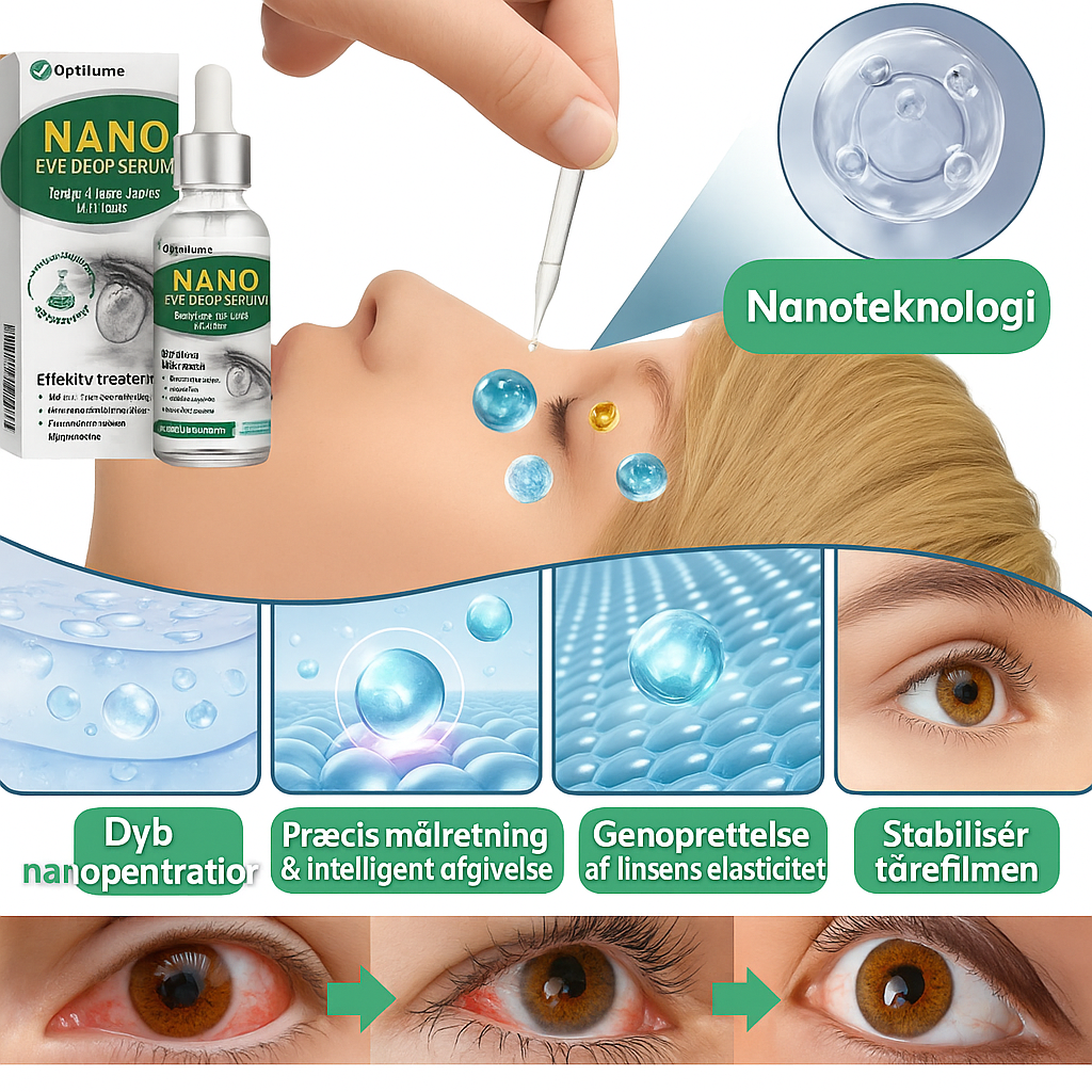 OptiLume™ | Genskab 98% skarpere syn med blot én dråbe