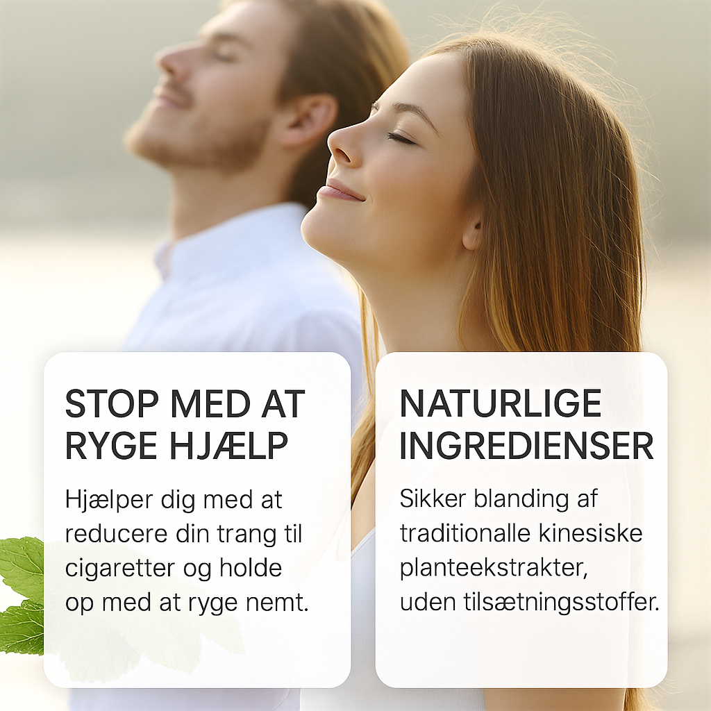 SmokeStopSpray™ – Naturlig Spray mod Nikotintrang