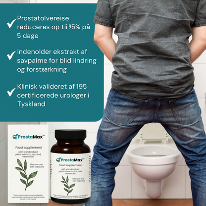 MenProstaMax™ – Naturlig Løsning til Prostata & Mandlig Vitalitet