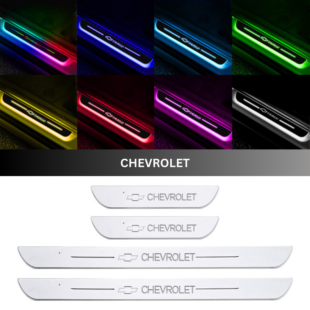 IlluminateDrive™ | LED-indstigningslys til bil – magnetisk montering & skiftende farver med dit logo
