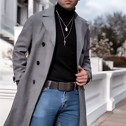 Icone™ ClassicMensBelt 1+1 GRATIS: Komfortabelt Klassisk Justerbart Spænde Bælte Til Mænd