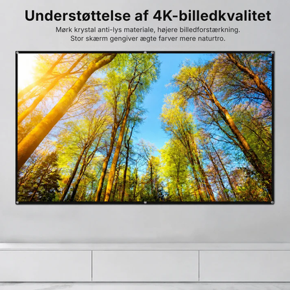 Lumiscren™ | ALR projektorlærred 120 tommer – skarpt billede selv i dagslys