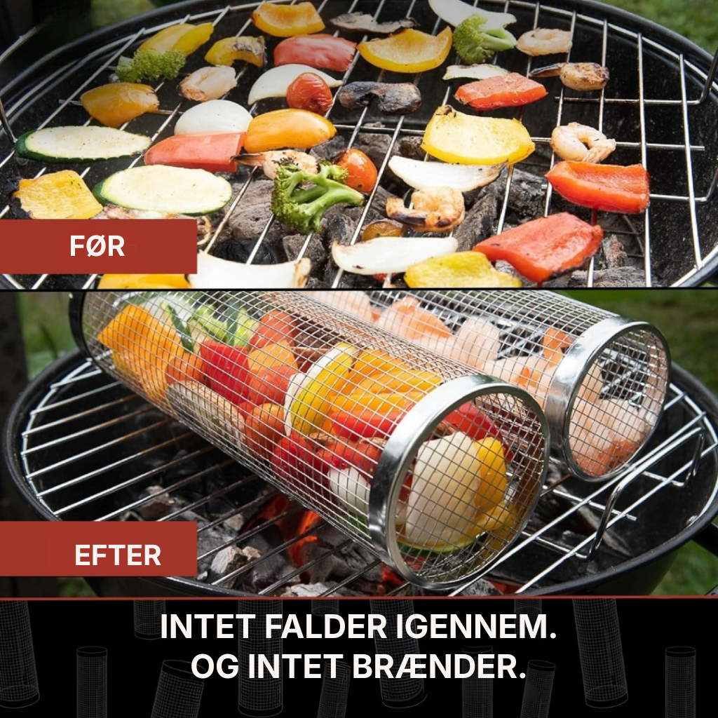 Klassisk grillkurv til nem og jævn grillning