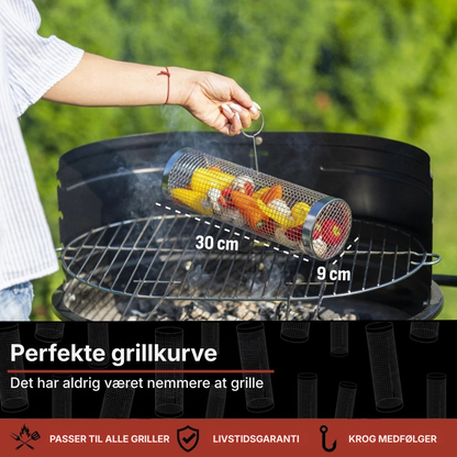 Klassisk grillkurv til nem og jævn grillning