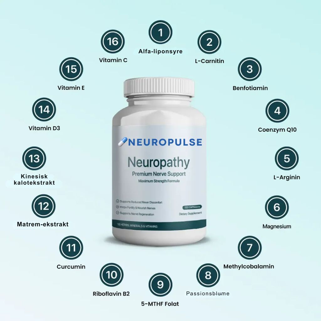 NeuroPulse™ | Eliminér nervesmerter, genskab følelsen og genvind din bevægelighed – helt naturligt