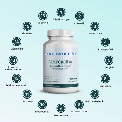 NeuroPulse™ | Eliminér nervesmerter, genskab følelsen og genvind din bevægelighed – helt naturligt