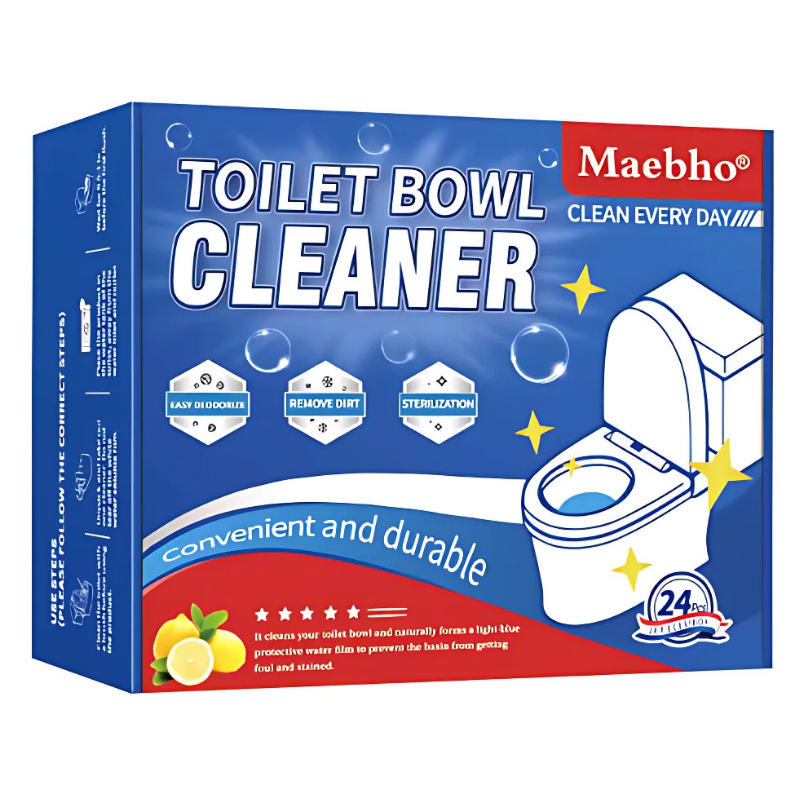 ToiletCleaner Pro™ ToiletTablets: Automatisk Drop-In Toiletrens Tabletter