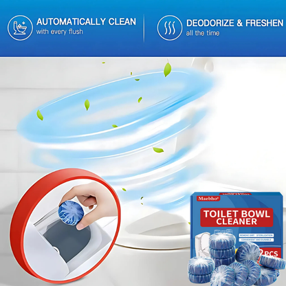ToiletCleaner Pro™ ToiletTablets: Automatisk Drop-In Toiletrens Tabletter