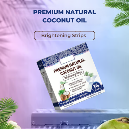 PremiumTeethStrip: Naturlig Kokosnød Tandblegning Og Lysnende Strimler