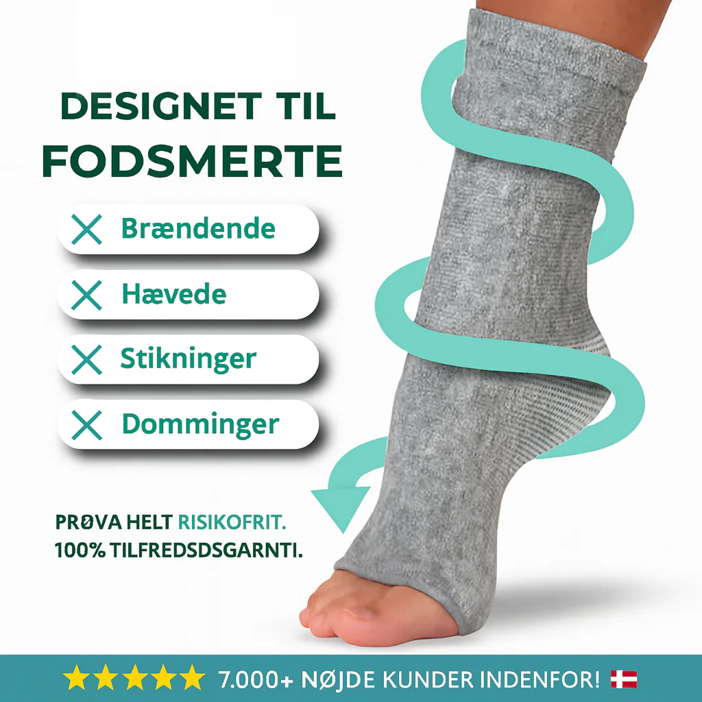 Nova Sock™ - Åndbar Komfort og Fugttransporterende Støtte til Fødderne