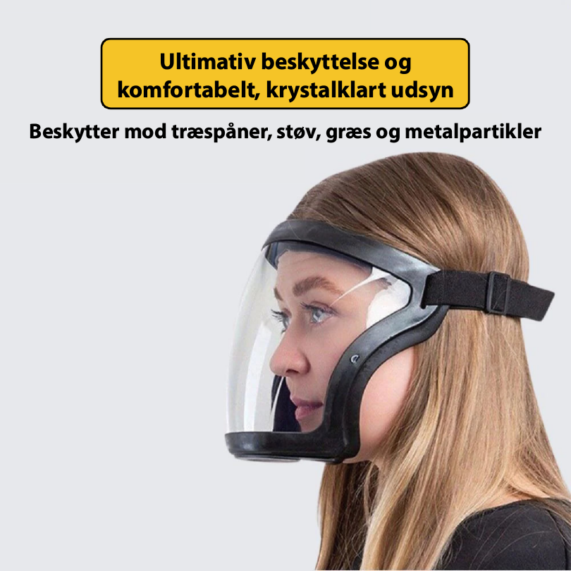 Støv- og Dugafvisende Ansigtsskærm