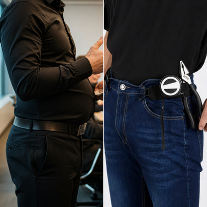 Flexibelt | Elastisk bælte uden spænde – komfortabelt og usynligt bælte til daglig brug