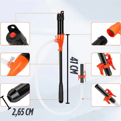 ⛽ PumpEasy™ – Kraftfuld pumpe, ingen lugt, intet spild.