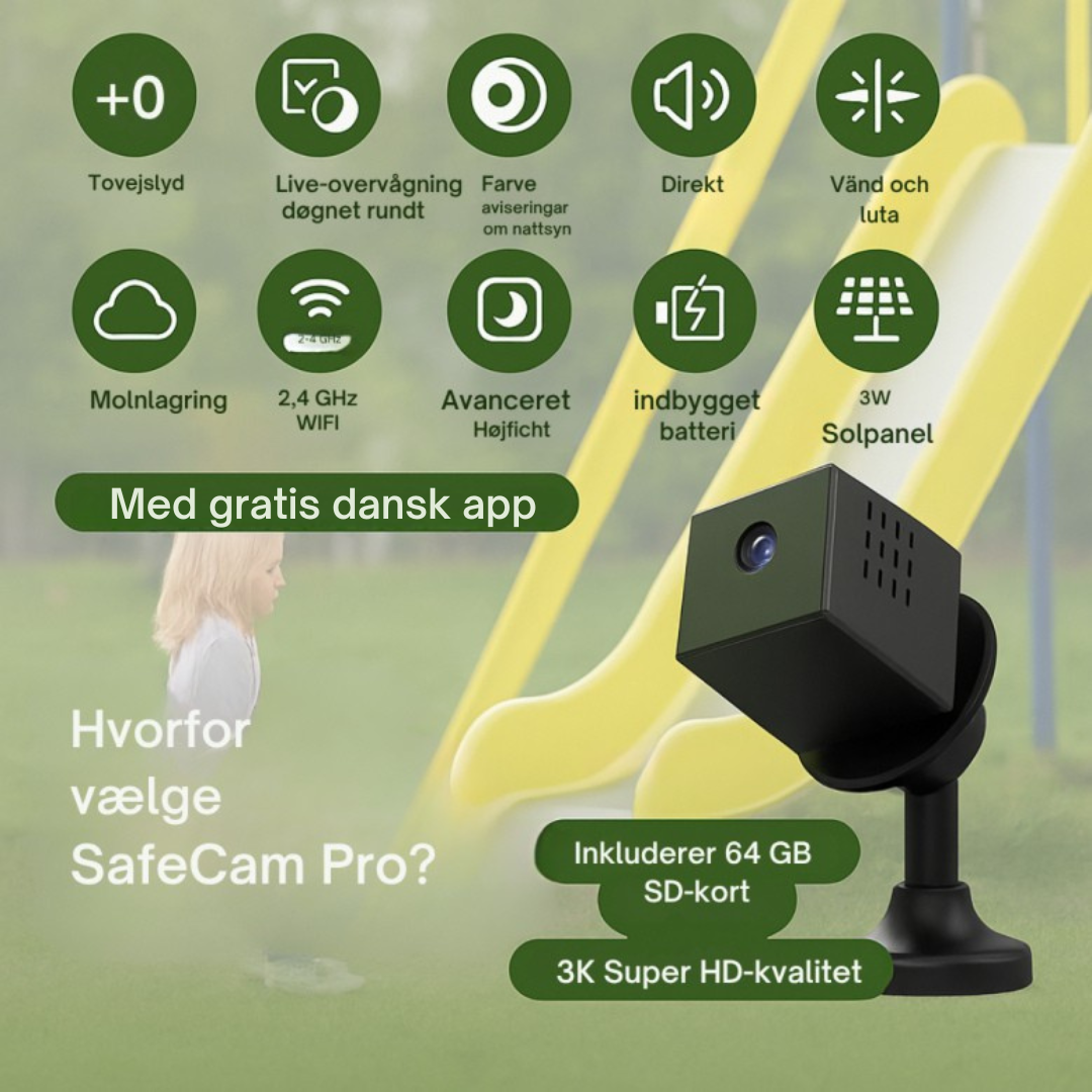 SikkerHjem™ - Klar overvågning, altid og overalt