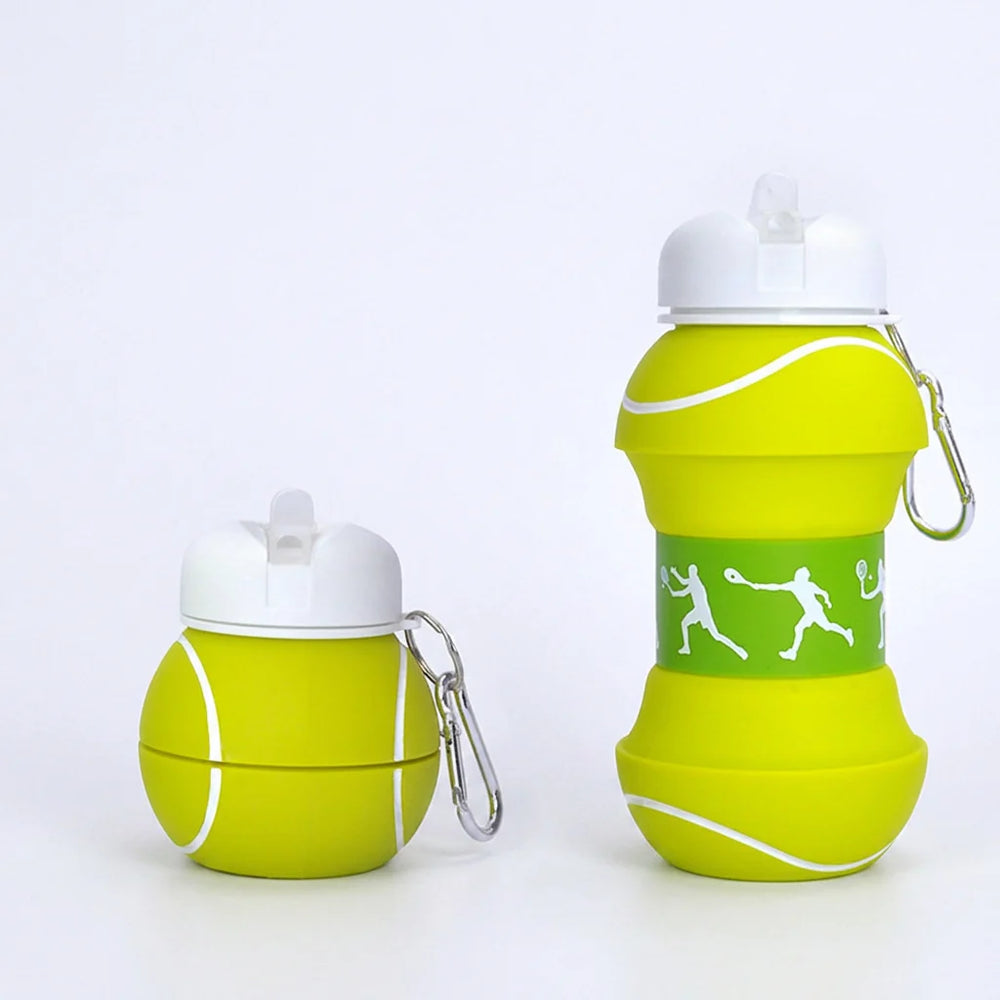 Flexova™ | Foldbar silikone sportsdrikkedunk i boldform