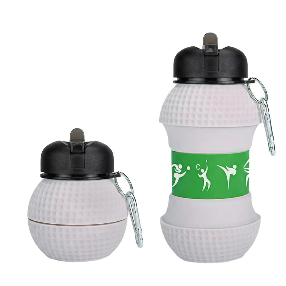 Flexova™ | Foldbar silikone sportsdrikkedunk i boldform