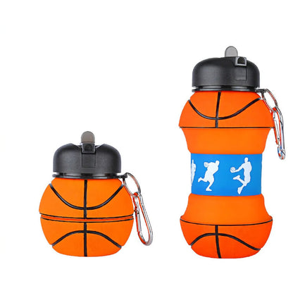 Flexova™ | Foldbar silikone sportsdrikkedunk i boldform