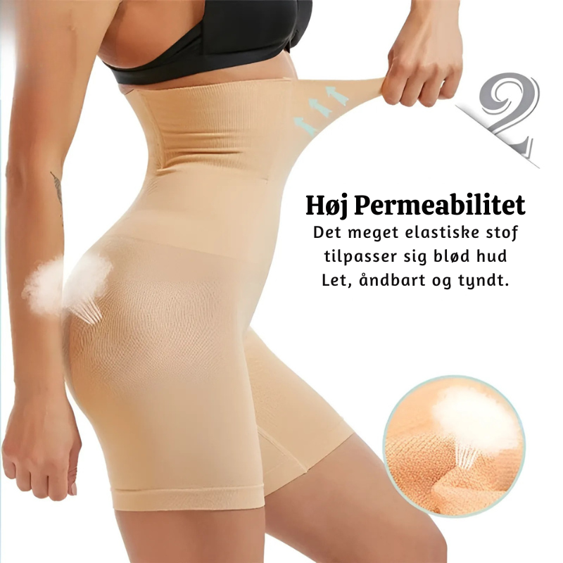 Hesther™ – Sømløse Mavekontrolshorts til Kvinder