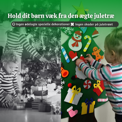 MistleToys™ – DIY Juletræ i Filt til Børn