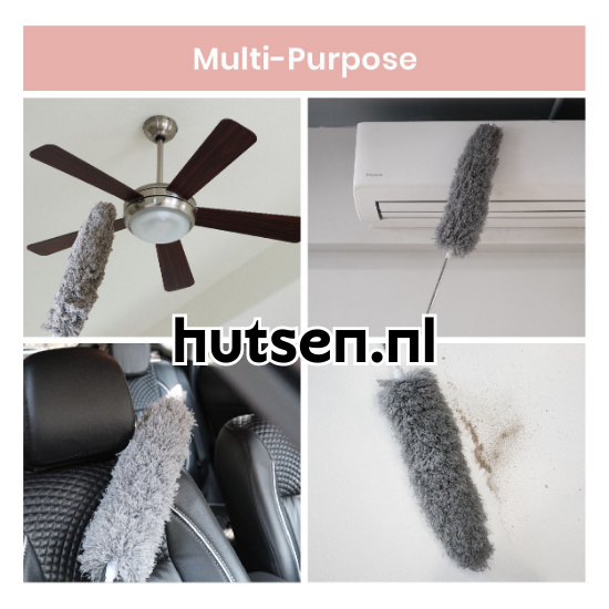 Cleaner Pro° MicrofiberDuster – Multifunktionel Udtrækkelig Støvhåndklæde
