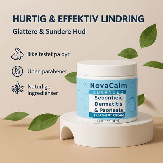 NovaCalm Advance™ – Naturlig lindring for kløende, rød og sensitiv hud