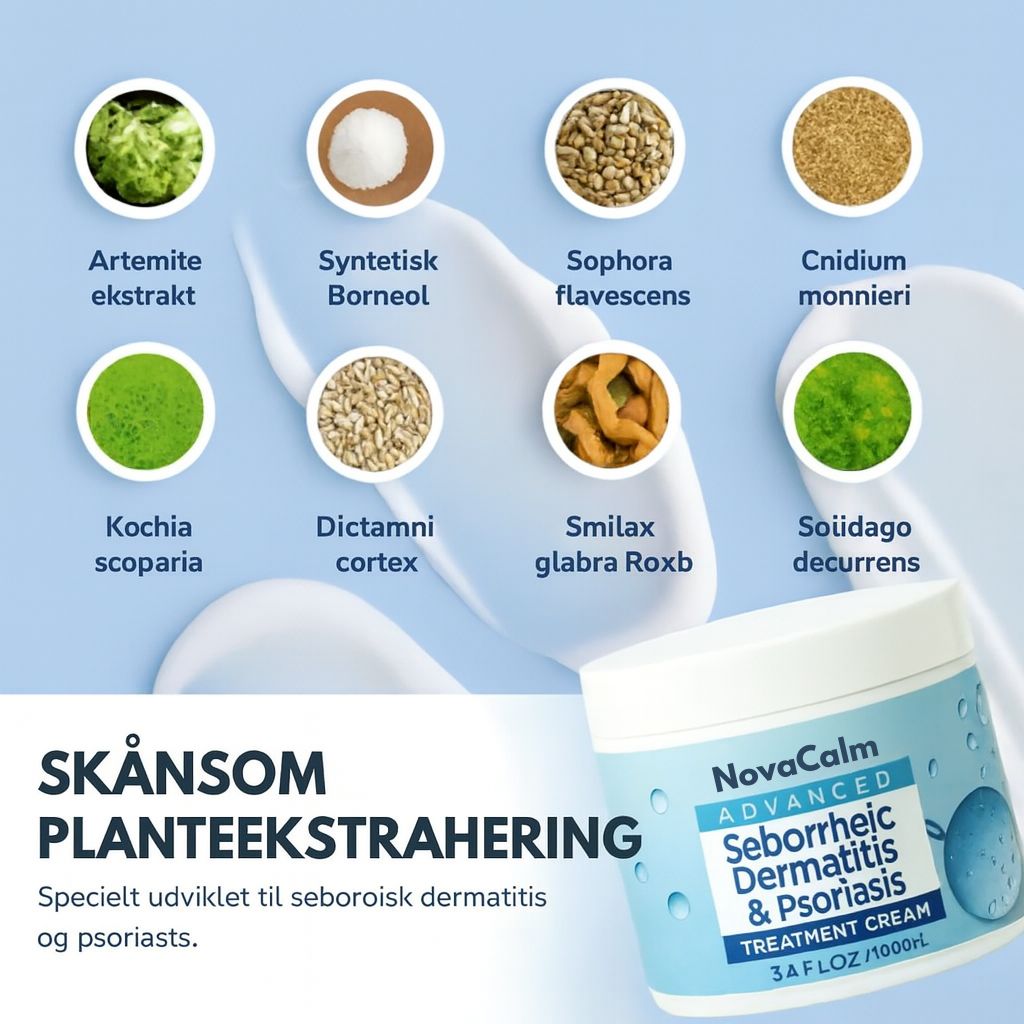 NovaCalm Advance™ – Naturlig lindring for kløende, rød og sensitiv hud