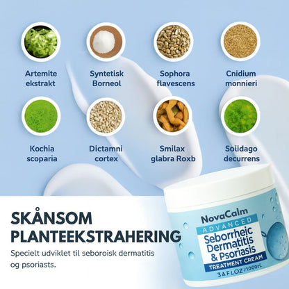 NovaCalm Advance™ – Naturlig lindring for kløende, rød og sensitiv hud