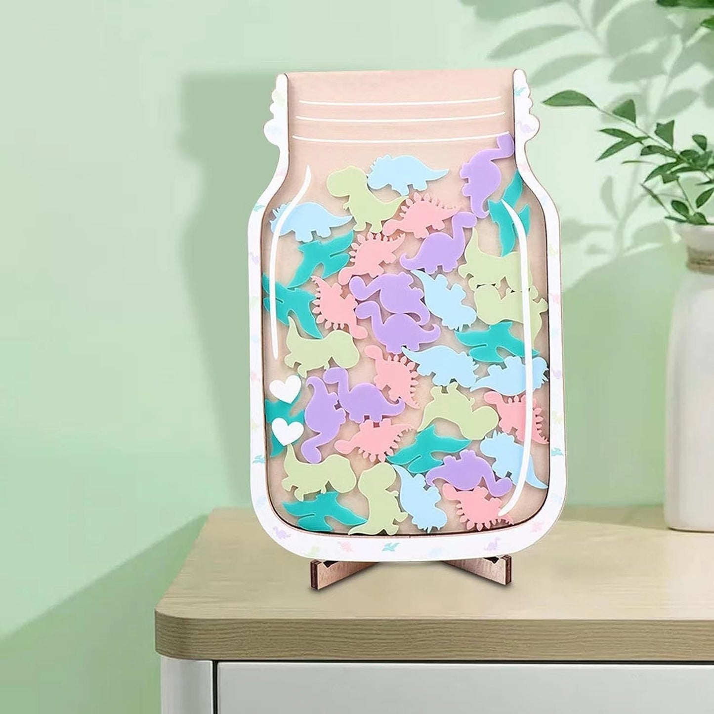 Kletshuts™ FunDreamJar 1+1 GRATIS: Roliga Lärare Och Förälder BelöningsKrukke För Barn