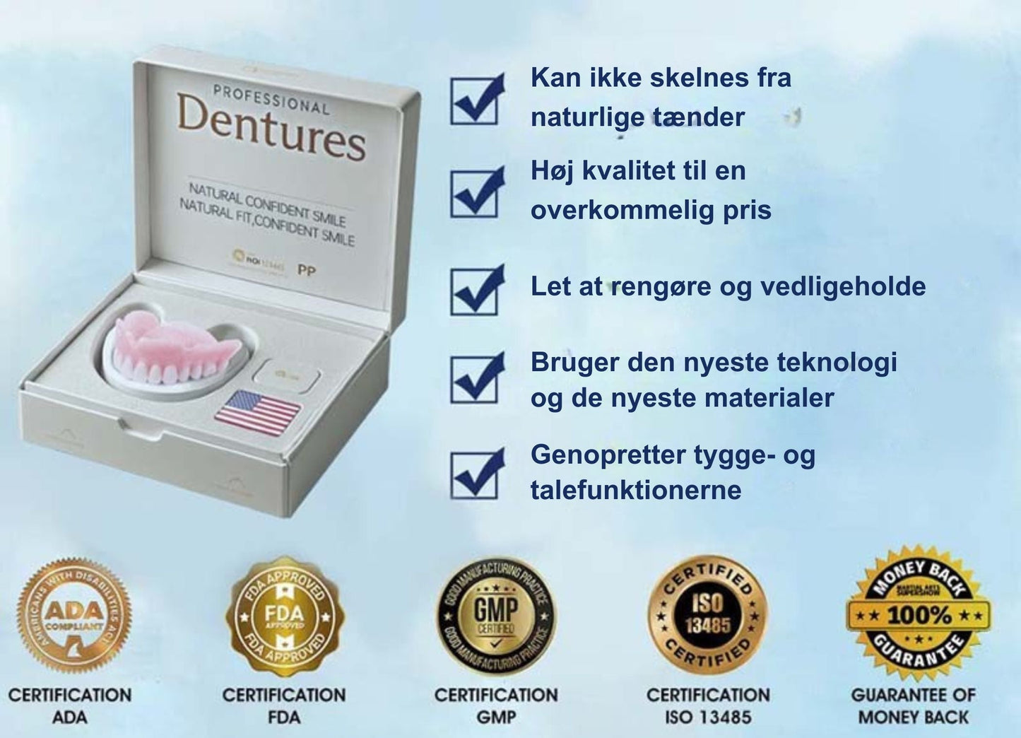 SmileForm™-🦷 Avancerede helproteser (begrænset tilbud ⏰)
