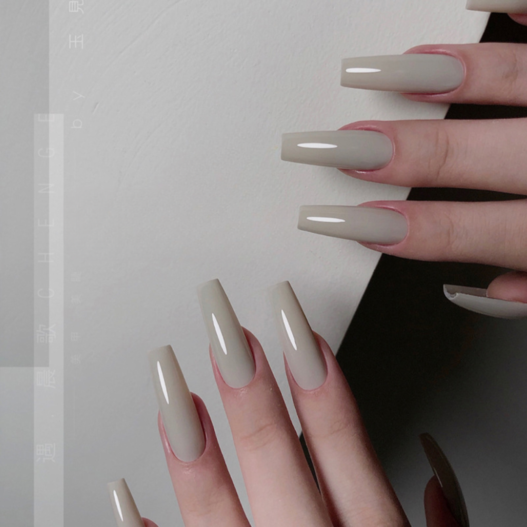 NailClear 1+1 GRATIS - 3 I 1 Transparent Neglehærder Og Forlængelsesgel