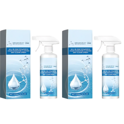 StainRemover 1+1 GRATIS - Kraftig Spray Tøj Plet Fjerner