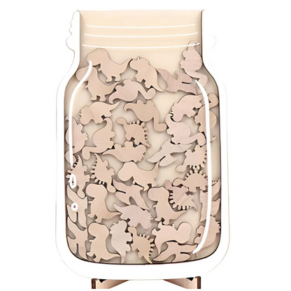 Kletshuts™ FunDreamJar 1+1 GRATIS: Roliga Lärare Och Förälder BelöningsKrukke För Barn