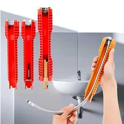 SinkWrench 1+1 GRATIS: Multifunktionel Let At Bruge Køkkenvask Skruenøgle