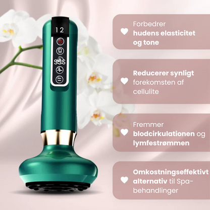 CelluSculpt Pro™ | 4-i-1 -massageapparat med cupping, infrarød og varme – reducerer cellulite og strækmærker synligt