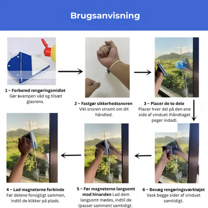 SwipeGlas™ – Ren magi til dine vinduer!