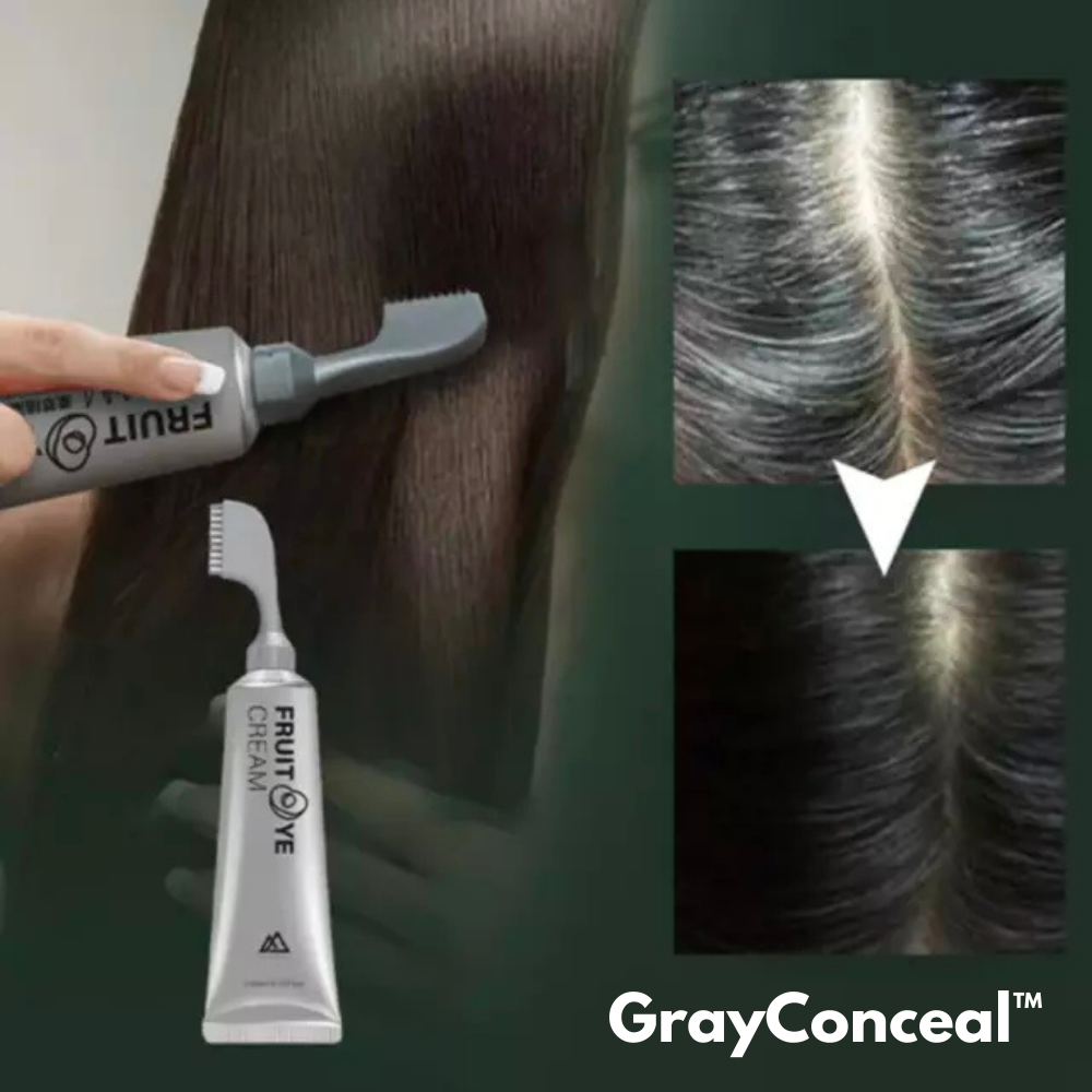 GrayConcealCream™ | Dækker gråt hår på få sekunder