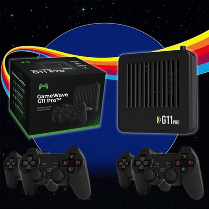 GameWave G11 Pro™ | Konsol med 100.000+ retrospil til hele familien