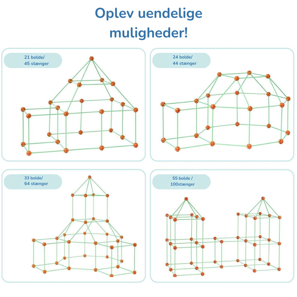 WonderFort™ | Byg jeres eget eventyrunivers derhjemme
