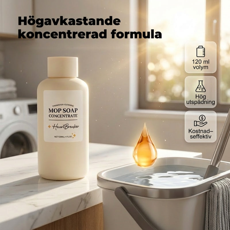 ✨ Hurtigtørrende, dybderensende gulvrengøringsmiddel 🐾