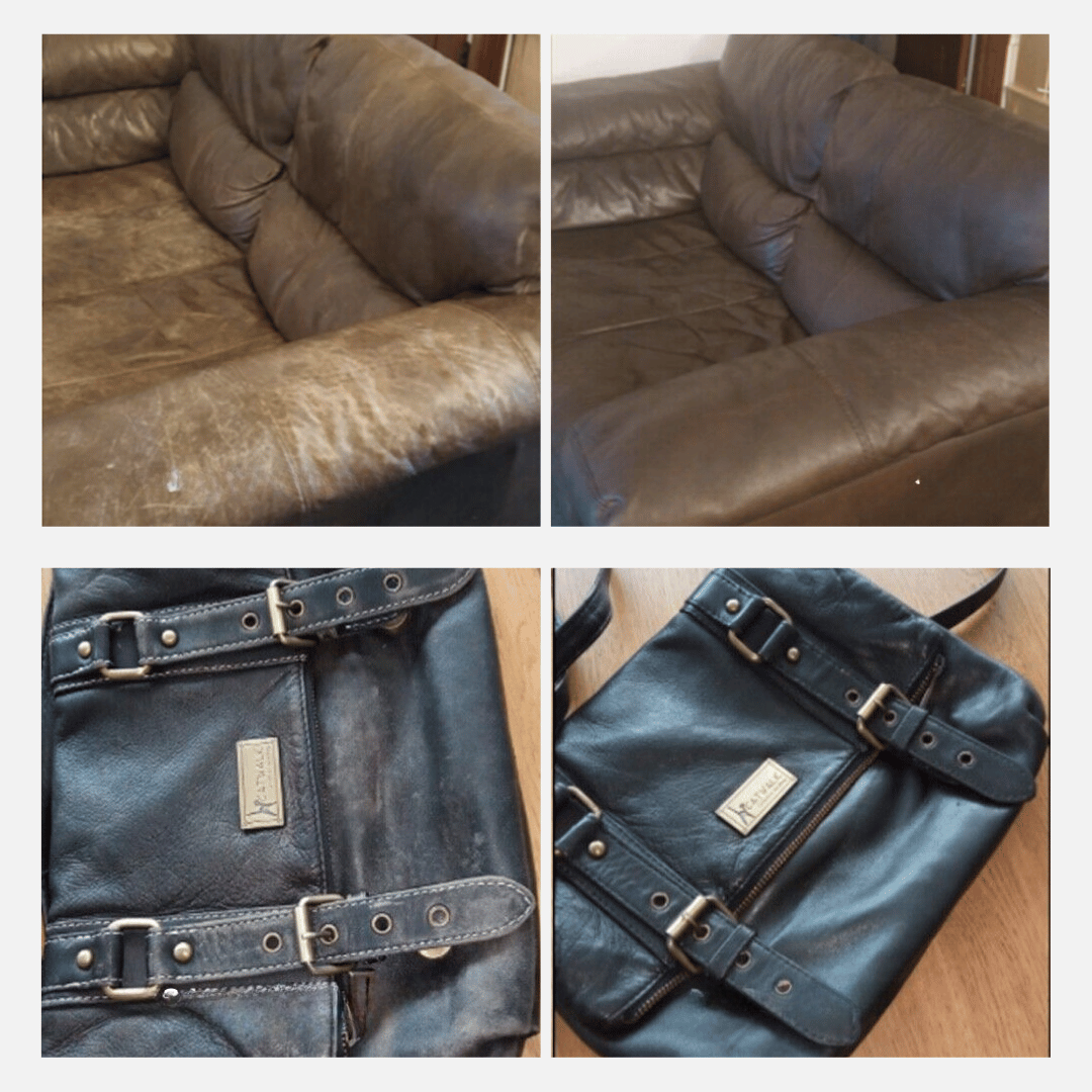 Glanshjem | Læder- og Møbelreparationssalve + Applikatorbørste