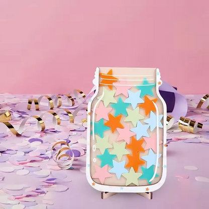 Kletshuts™ FunDreamJar 1+1 GRATIS: Roliga Lärare Och Förälder BelöningsKrukke För Barn