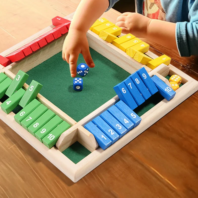 Familiespil Shut The Box™ – Sæt til 4 spillere