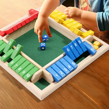 Familiespil Shut The Box™ – Sæt til 4 spillere