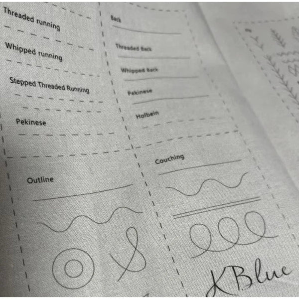 SewDiary™™Book™ – Lær at Brodere – Broderibog for Unge og Gamle