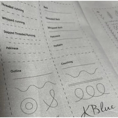 SewDiary™™Book™ – Lær at Brodere – Broderibog for Unge og Gamle