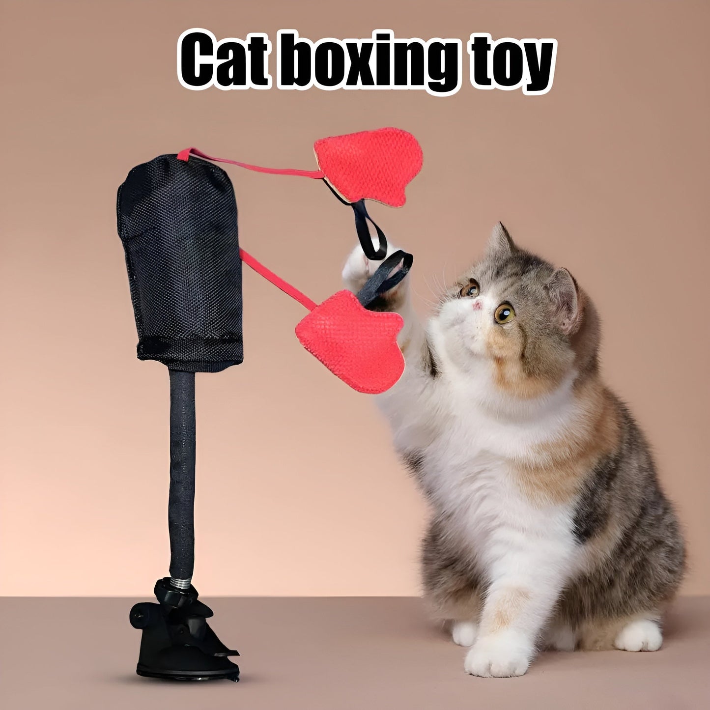 Catfri® PunchingBag: Interaktiv Sjov Motion Kat Boksning Sæk